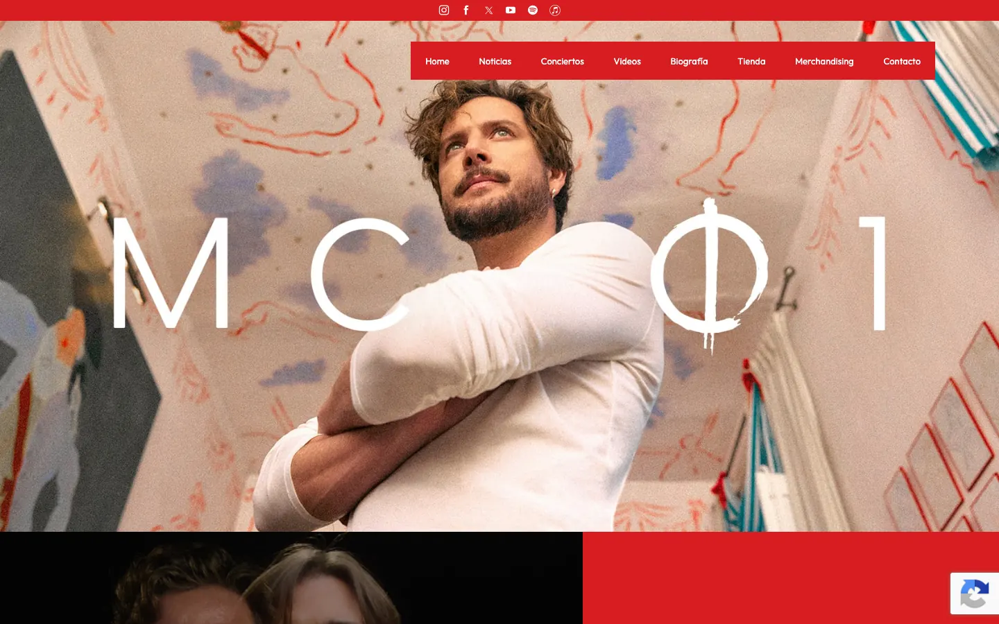 Current website