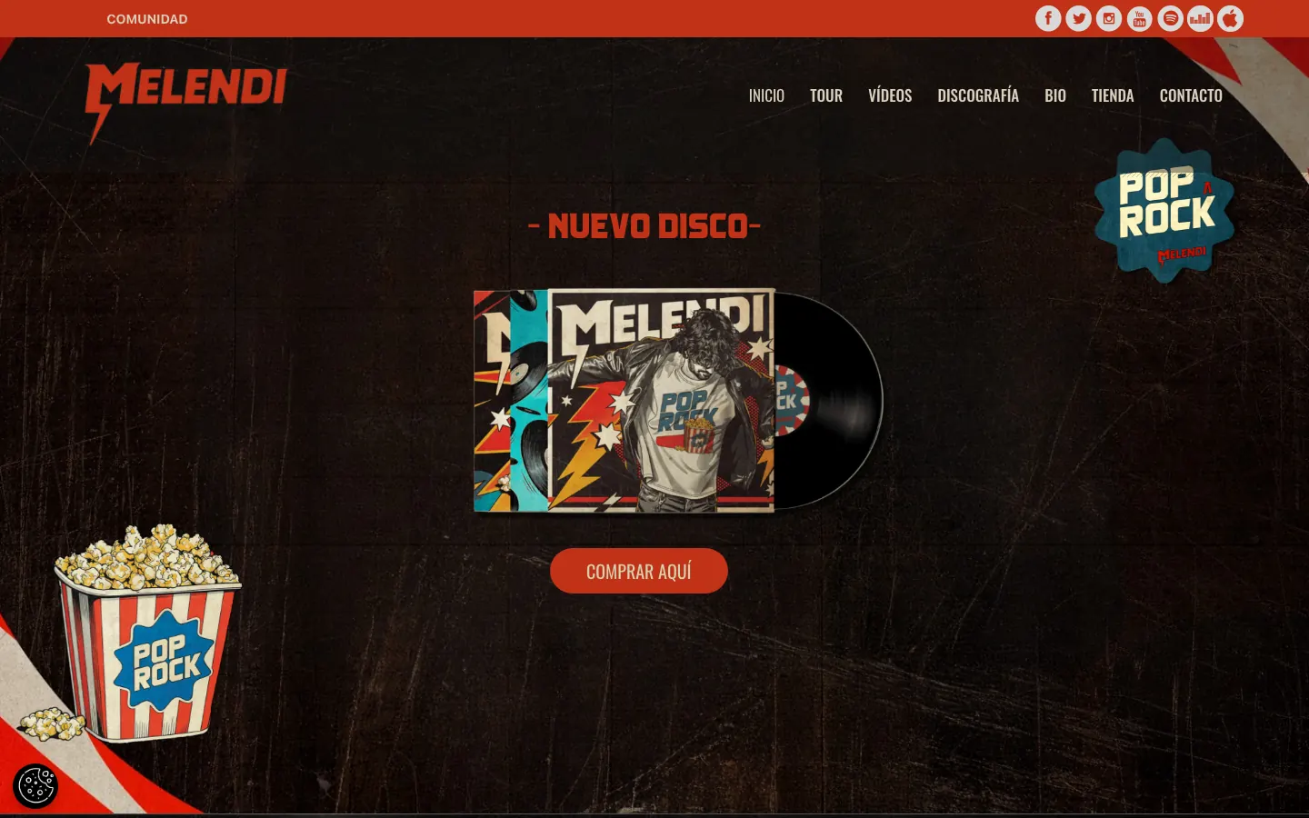 Web actual · Escritorio